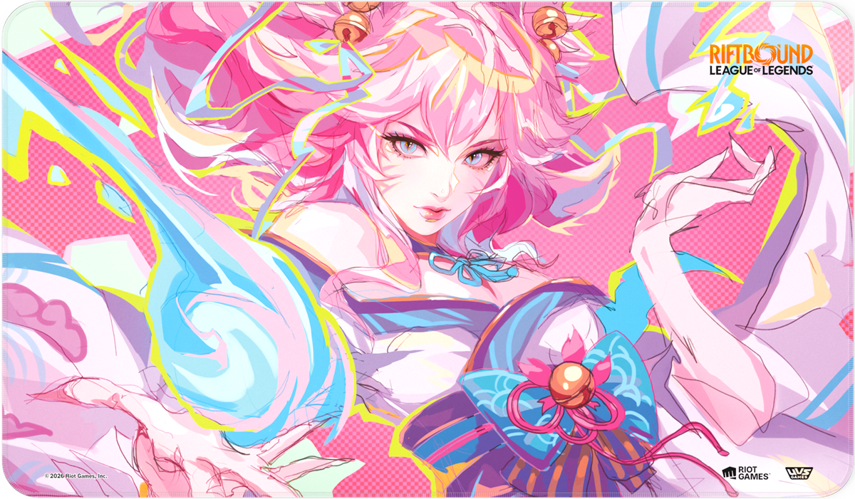 RIFTBOUND LEAGUE OF LEGENDS TCG SPIRITFORGED PLAYMAT