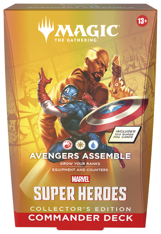 MTG MARVEL SUPER HEROES COMMANDER COLLECTORS EDITION