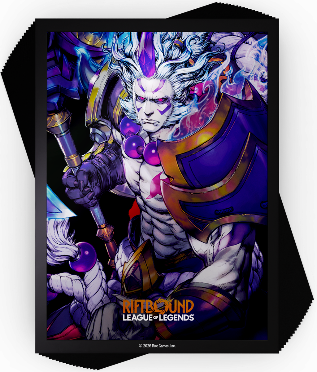 RIFTBOUND LEAGUE OF LEGENDS TCG SPIRITFORGED ART SLEEVES