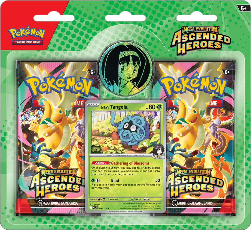 POKEMON ME 2.5 ASCENDED HEROES 2-PACK BLISTER COLLECTION