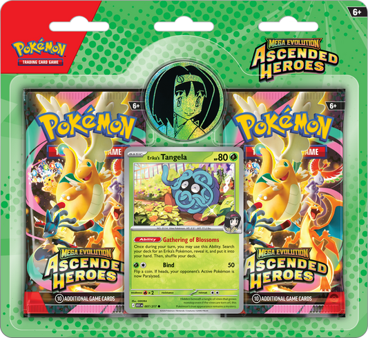 POKEMON ME 2.5 ASCENDED HEROES 2-PACK BLISTER COLLECTION