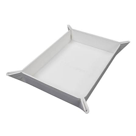 Vivid Magnetic Folding Dice Tray - White