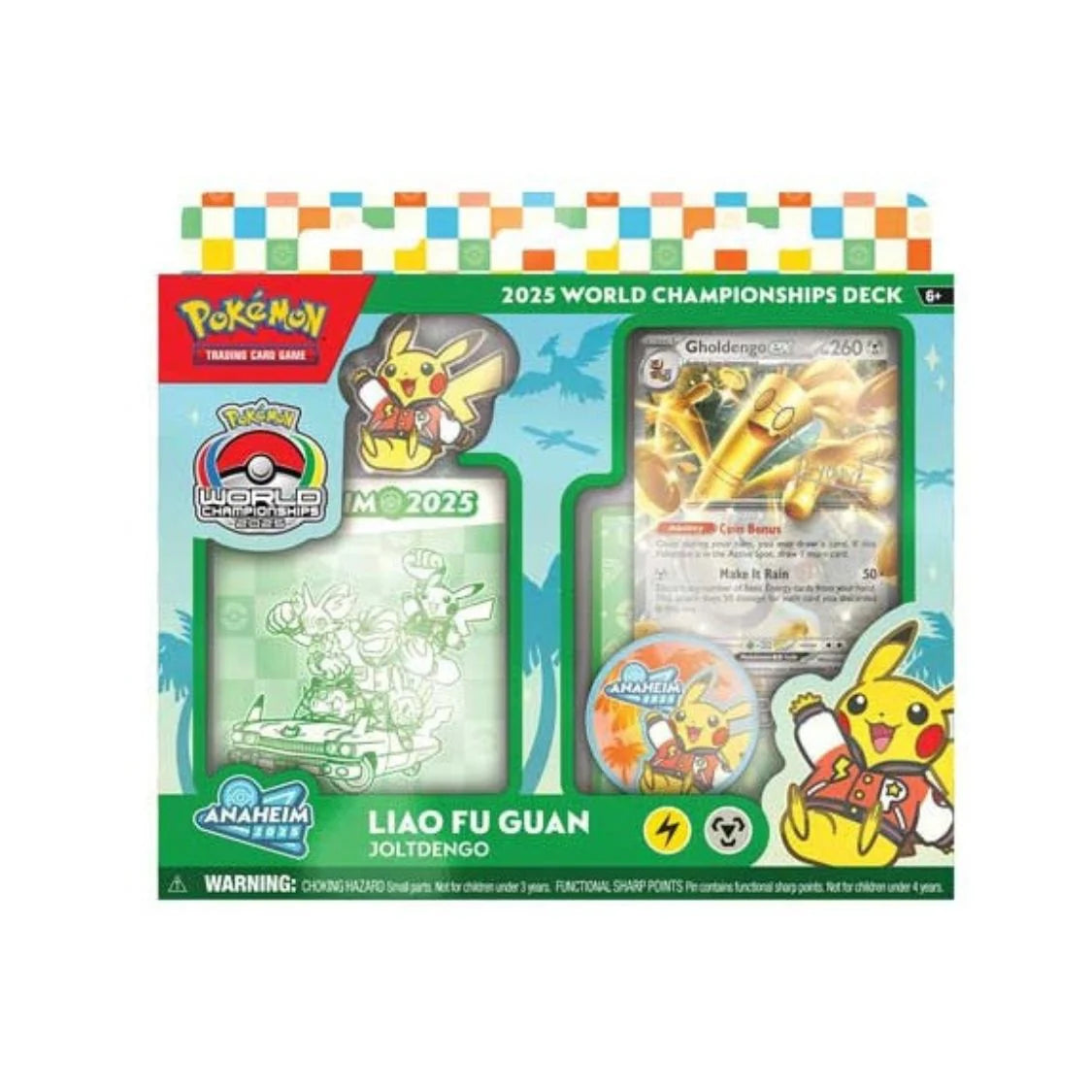 Pokémon World Championships Deck 2025 Liao Fu Guan