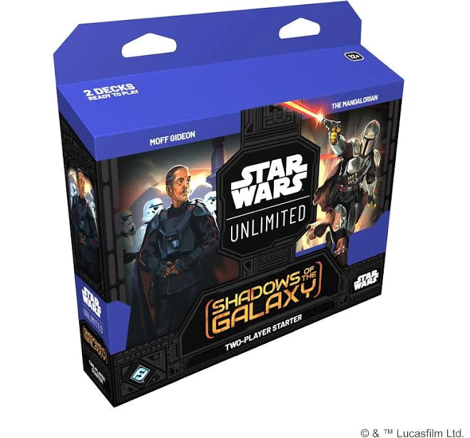 Star Wars: Unlimited - Shadows Of The Galaxy - Two Player Starter Deck - Moff Gideon & The Mandalorian