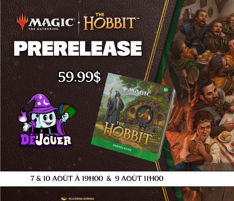 (EVENT) VENDREDI 7 AOUT (19H) - PRE-RELEASE MTG THE HOBBIT