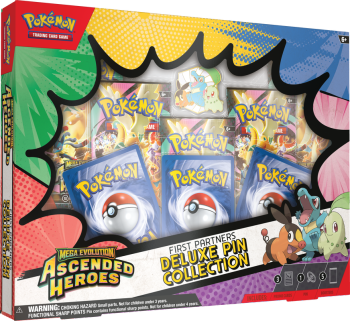 Pokemon - Ascended Heroes - First Partner Deluxe Pin Collection