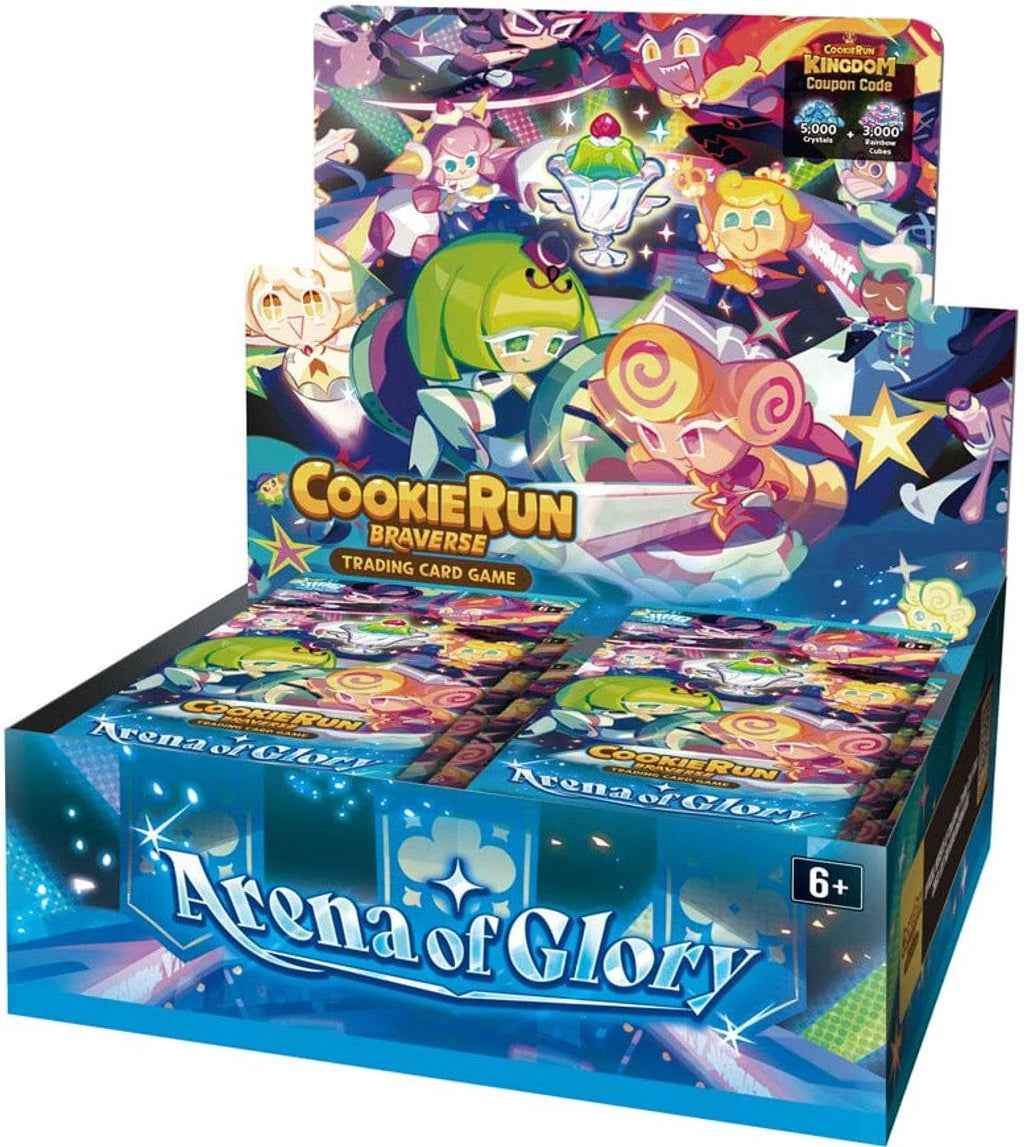 CookieRun Braverse TCG Arena of Glory Booster Display