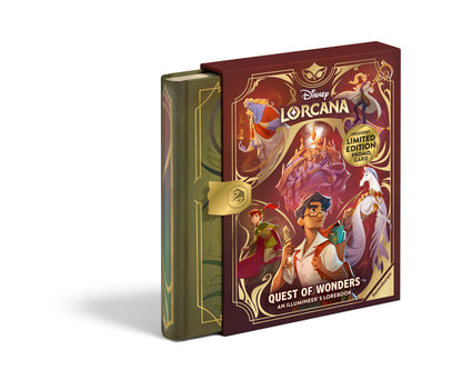 DISNEY LORCANA QUEST OF WONDERS AN ILLUMINEER’S LOREBOOK