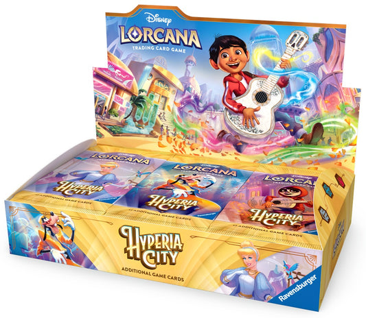 DISNEY LORCANA SET 14 HYPERIA CITY BOOSTER BOX
