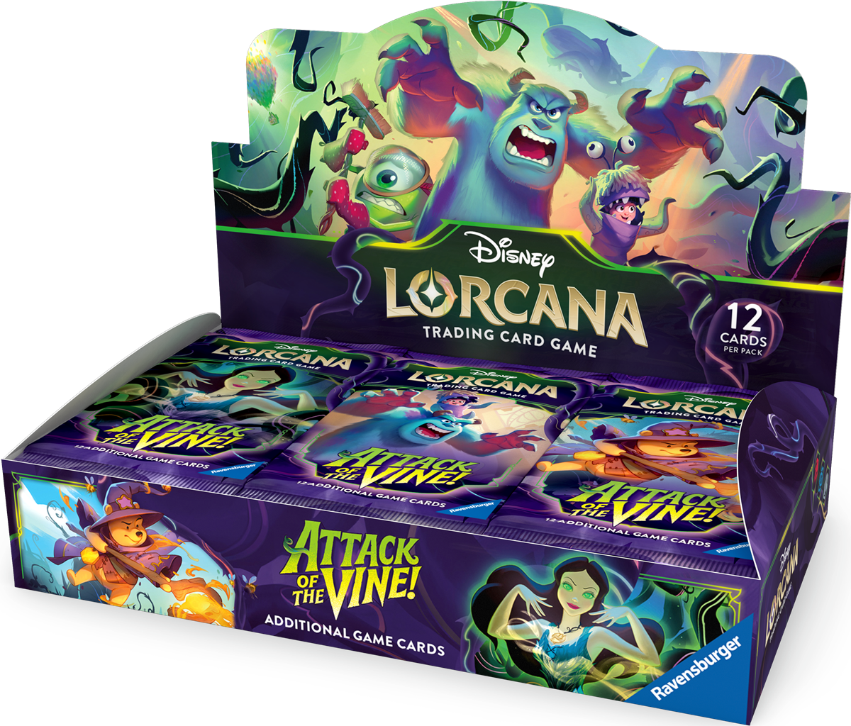 **PRE-COMMANDES** DISNEY LORCANA SET 13 ATTACK OF THE VINE! BOOSTER