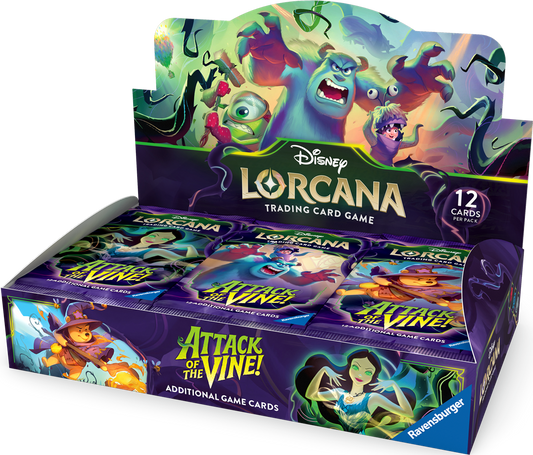 **PRE-COMMANDES** DISNEY LORCANA SET 13 ATTACK OF THE VINE! BOOSTER