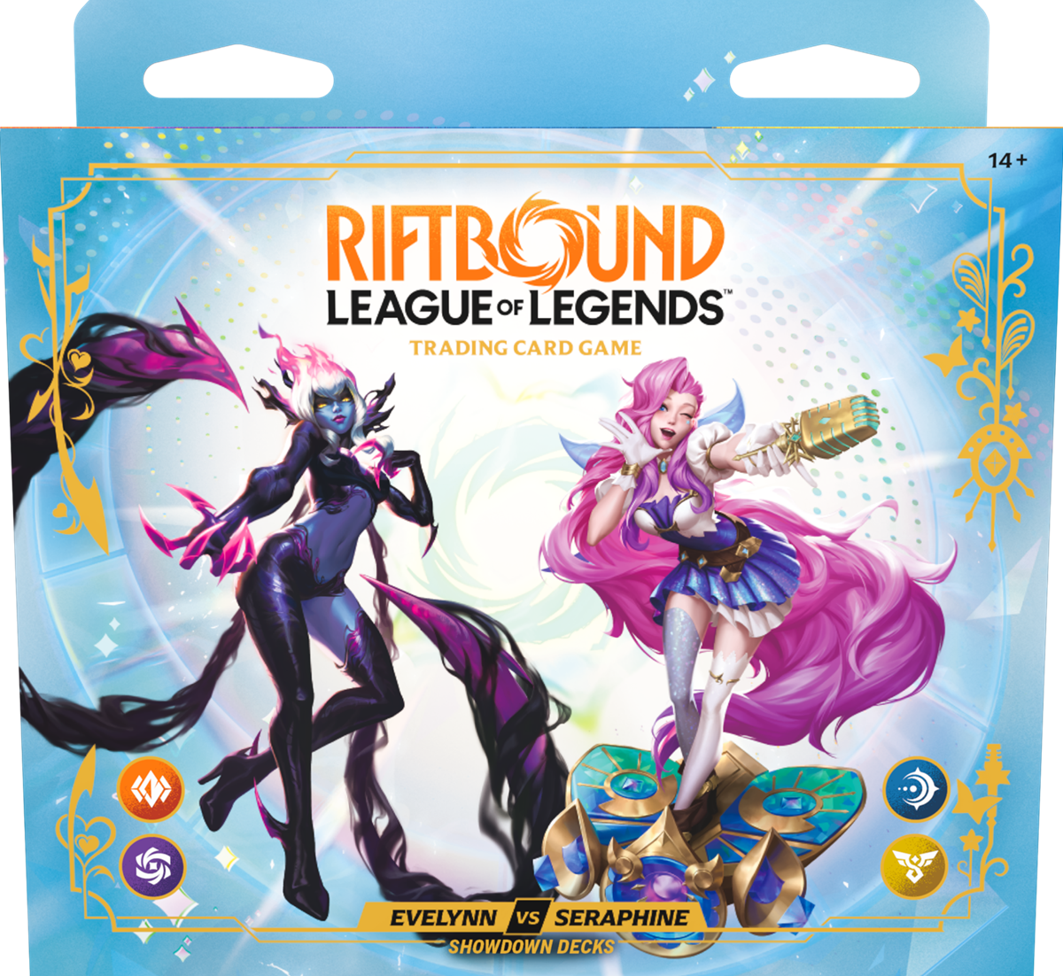 * Pre-Commandes* RADIANCE SHOWDOWN DECK DISPLAY - EVELYNN VS SERAPHINE