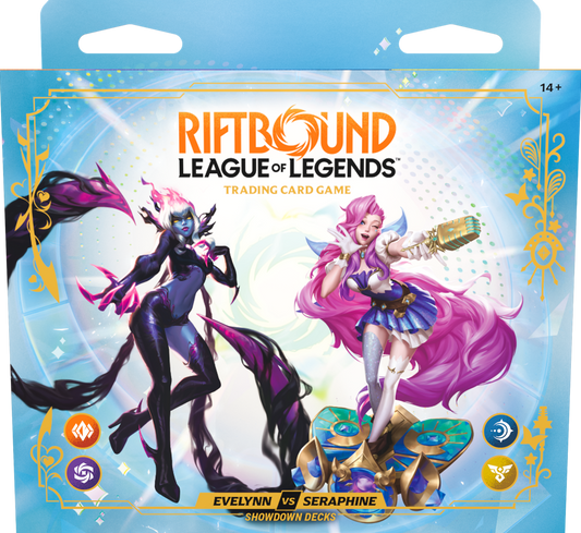 * Pre-Commandes* RADIANCE SHOWDOWN DECK DISPLAY - EVELYNN VS SERAPHINE