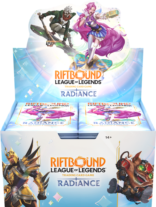 * Pre-Commandes* RIFTBOUND LEAGUE OF LEGENDS TCG RADIANCE BOOSTER DISPLAY