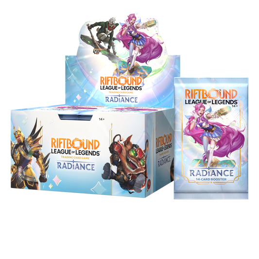 RIFTBOUND LEAGUE OF LEGENDS TCG RADIANCE BOOSTER