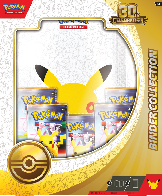 POKEMON 30TH CELEBRATION BINDER COLLECTION