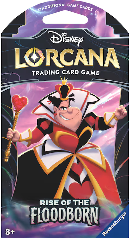 SLEEVED DISNEY LORCANA SET 2 RISE OF THE FLOODBORN PACK
