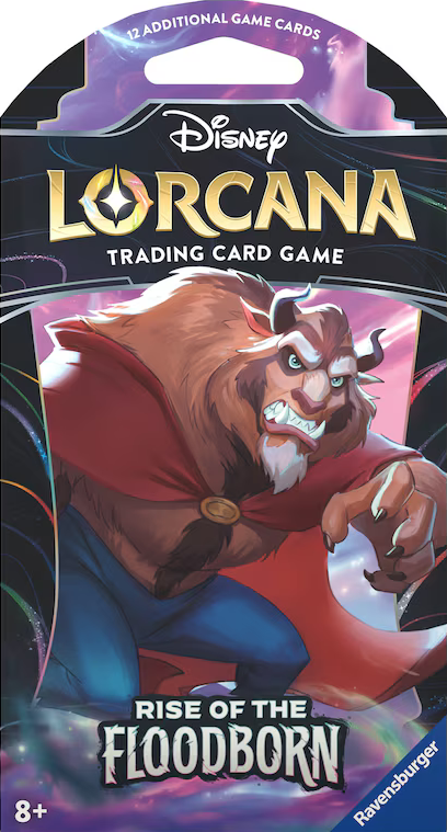 SLEEVED DISNEY LORCANA SET 2 RISE OF THE FLOODBORN PACK