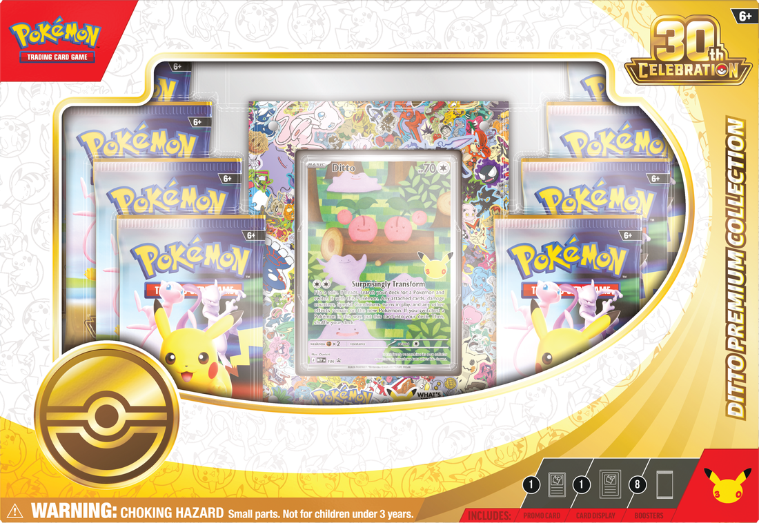 POKEMON 30TH CELEBRATION DITTO PREMIUM COLLECTION