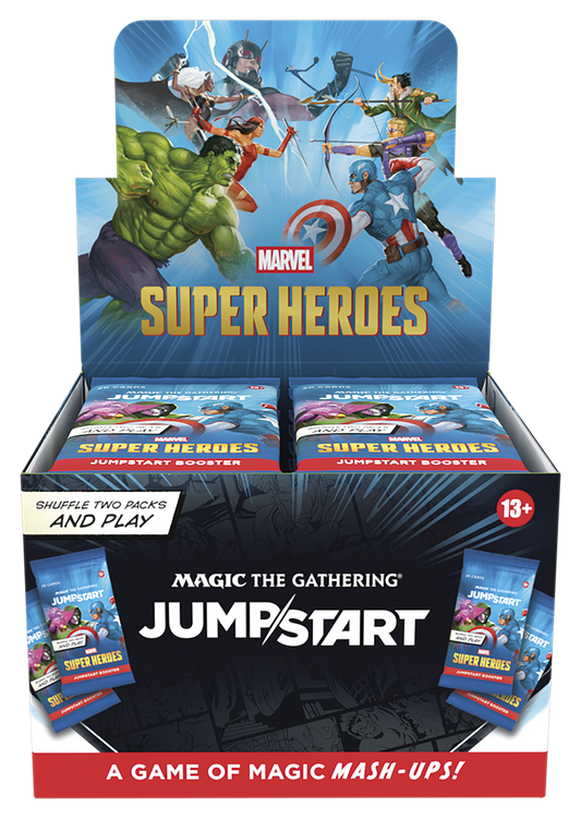 MTG MARVEL SUPER HEROES JUMPSTART BOOSTER BOX