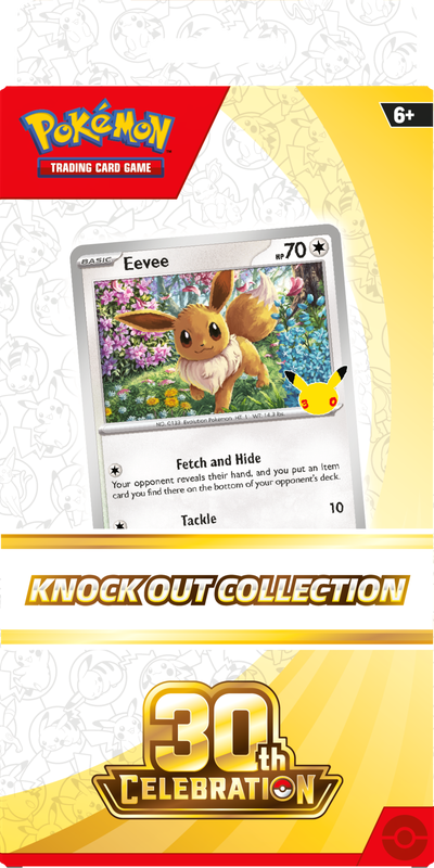 POKEMON 30TH CELEBRATION KNOCK OUT COLLECTION
