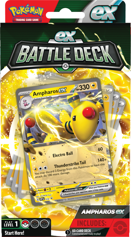 Pokémon - Ex Battle Deck - ( Ampharos ex )