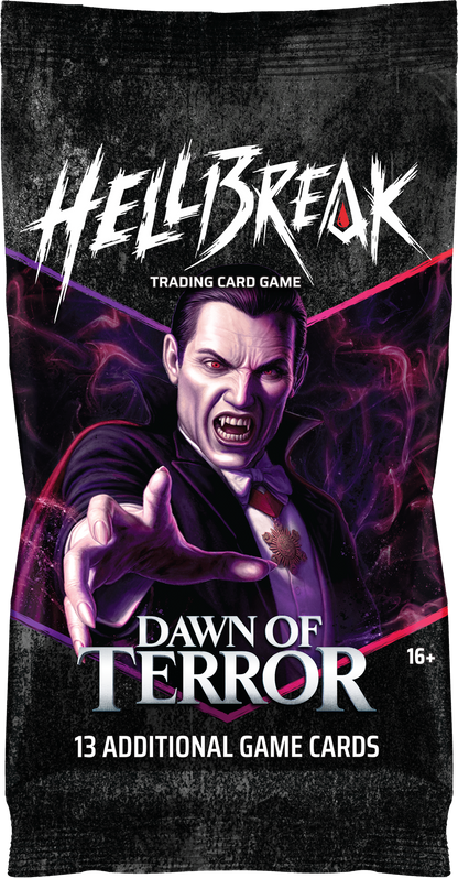 HELLBREAK TCG DAWN OF TERROR BOOSTER PACK