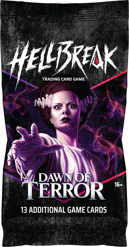 HELLBREAK TCG DAWN OF TERROR BOOSTER PACK