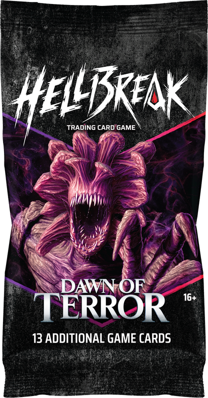 HELLBREAK TCG DAWN OF TERROR BOOSTER PACK