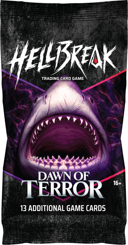 HELLBREAK TCG DAWN OF TERROR BOOSTER PACK
