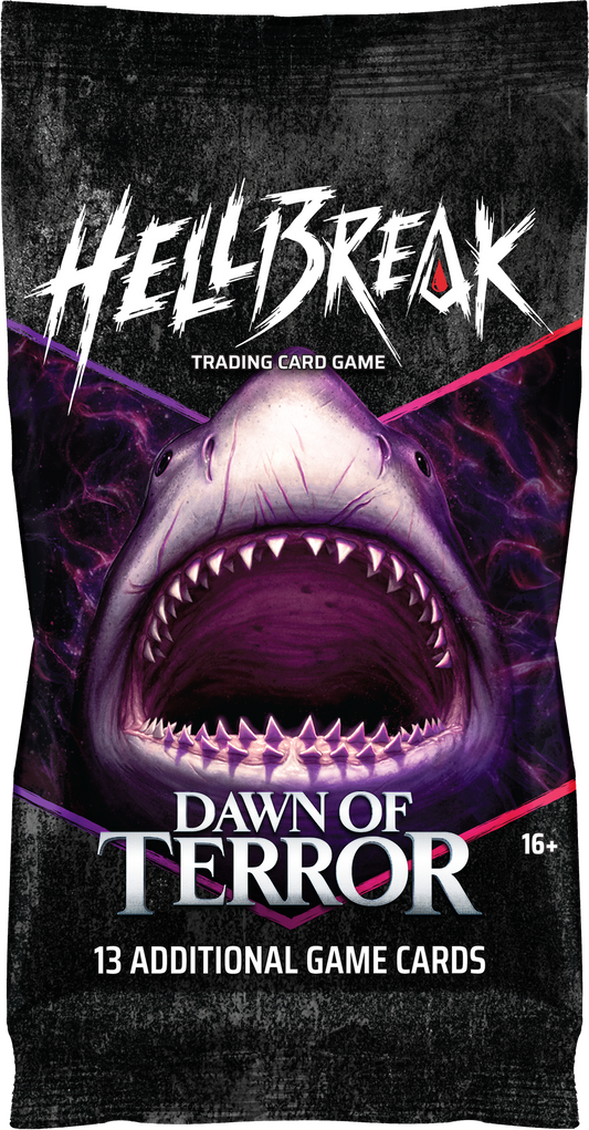 HELLBREAK TCG DAWN OF TERROR BOOSTER PACK