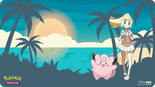UP PLAYMAT LILLIE AND CLEFAIRY
