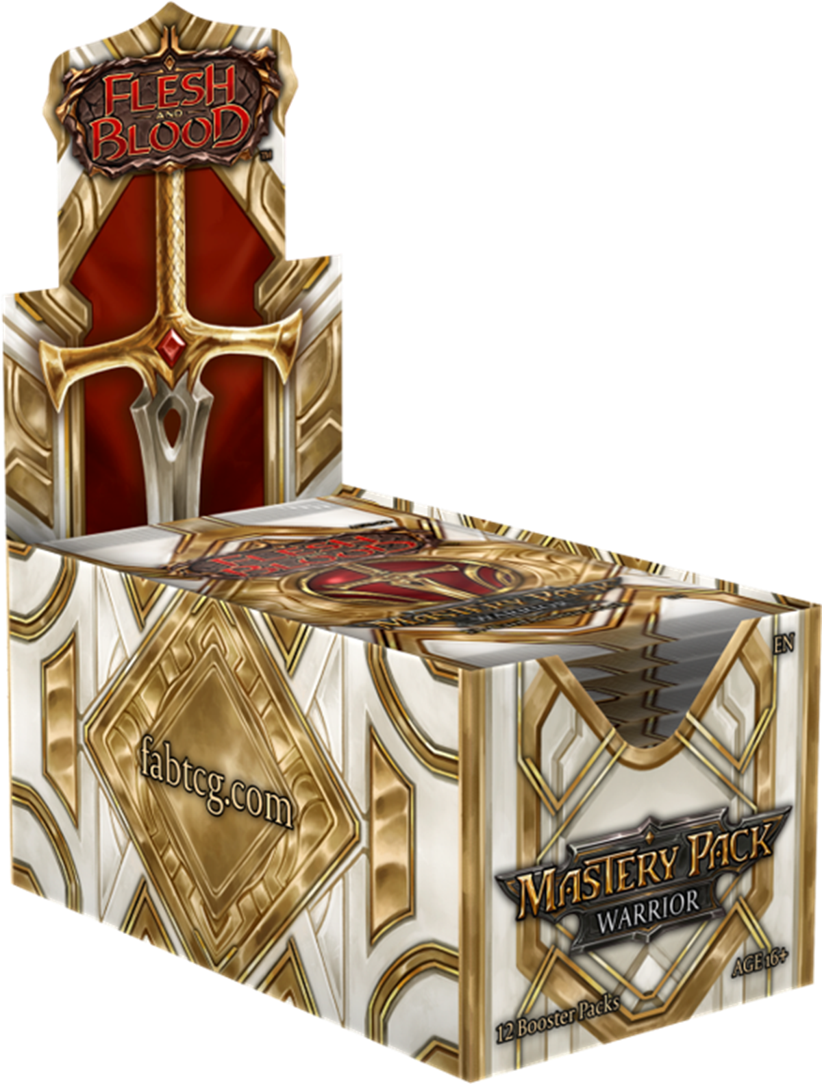 FLESH AND BLOOD MASTERY PACK WARRIOR BOOSTER BOX