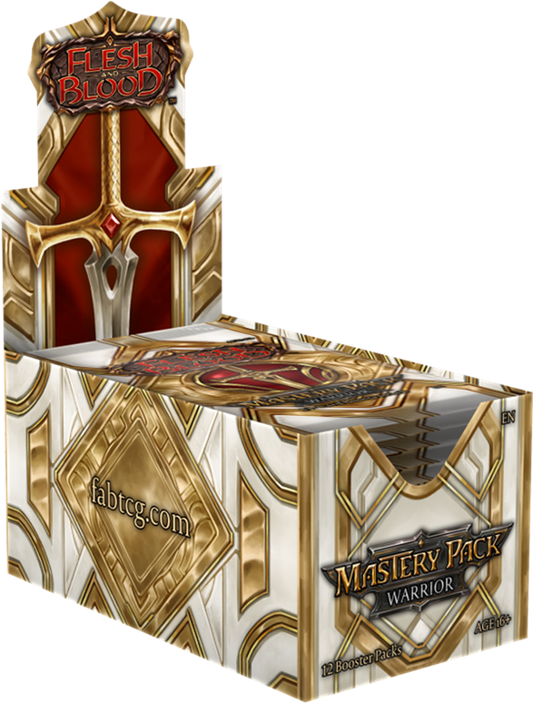 FLESH AND BLOOD MASTERY PACK WARRIOR BOOSTER BOX