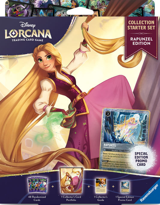 DISNEY LORCANA SET 13 RAPUNZEL COLLECTION STARTER SET