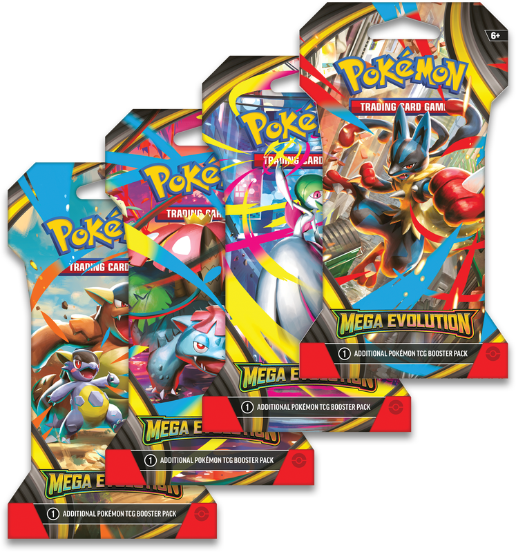 Pokémon - Mega Evolution - Sleeved Booster