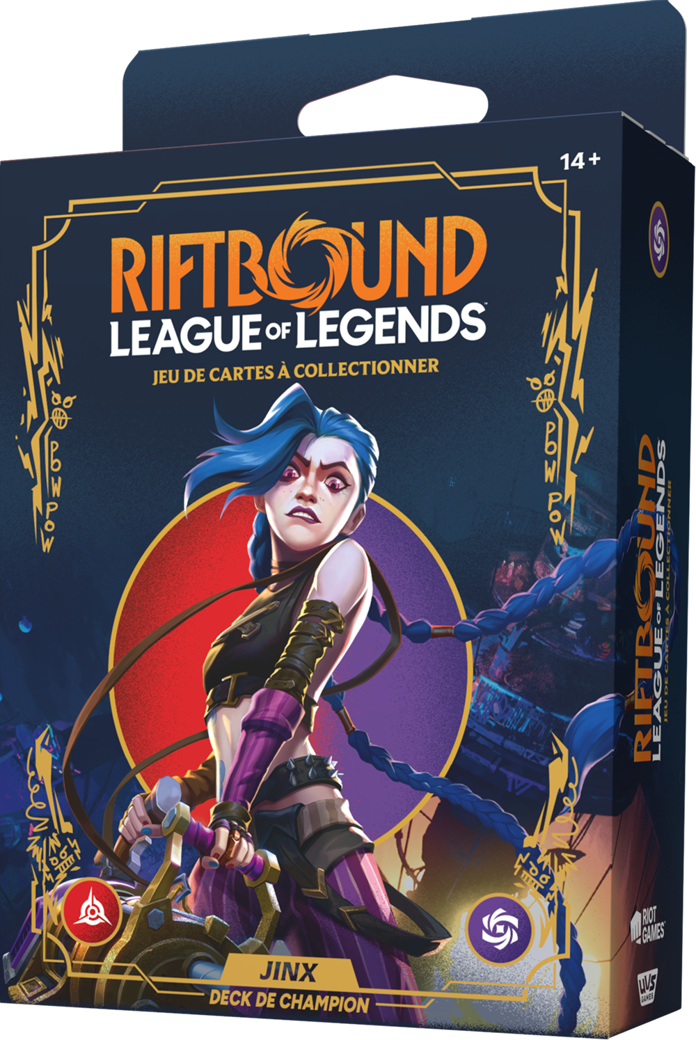 RIFTBOUND LEAGUE OF LEGENDS TCG ORIGINS CHAMPION DECK ( FR )