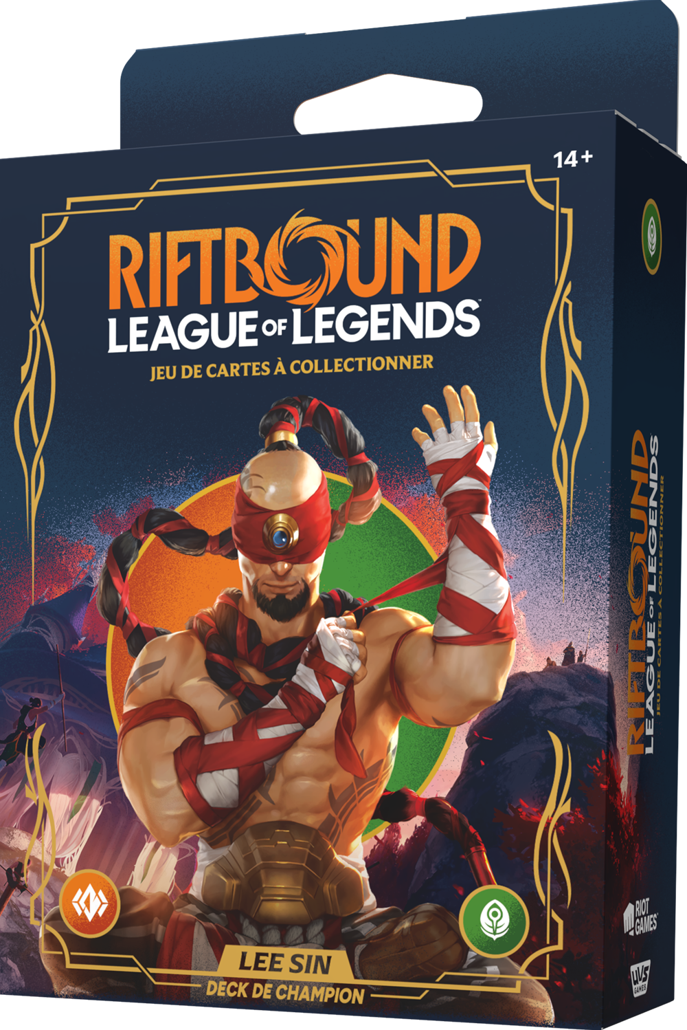 RIFTBOUND LEAGUE OF LEGENDS TCG ORIGINS CHAMPION DECK ( FR )