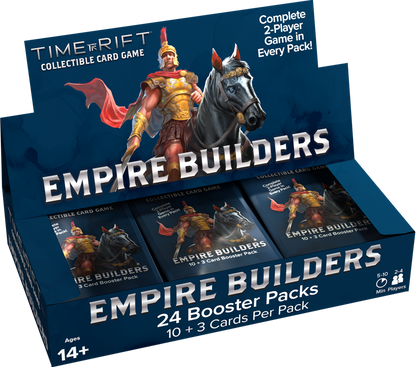 TIME RIFT CCG SET 1 EMPIRE BUILDERS BOOSTER (ALPHA SHADOW)
