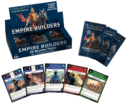 TIME RIFT CCG SET 1 EMPIRE BUILDERS BOOSTER (ALPHA SHADOW)