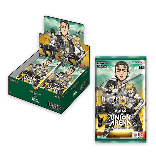 UNION ARENA ATTACK ON TITAN VOLUME 2 BOOSTER BOX