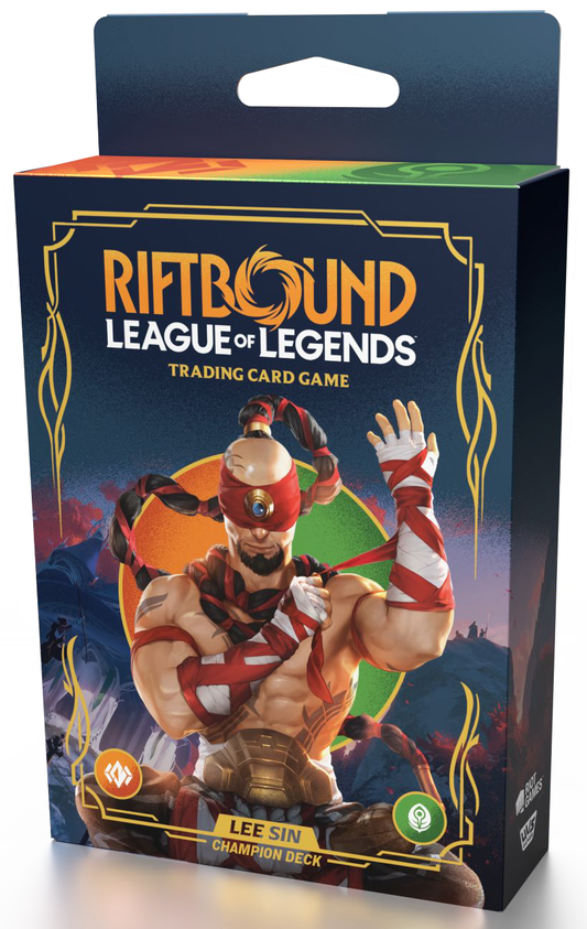 RIFTBOUND LEAGUE OF LEGENDS TCG - ORIGINS CHAMPION - DECK LEE SIN