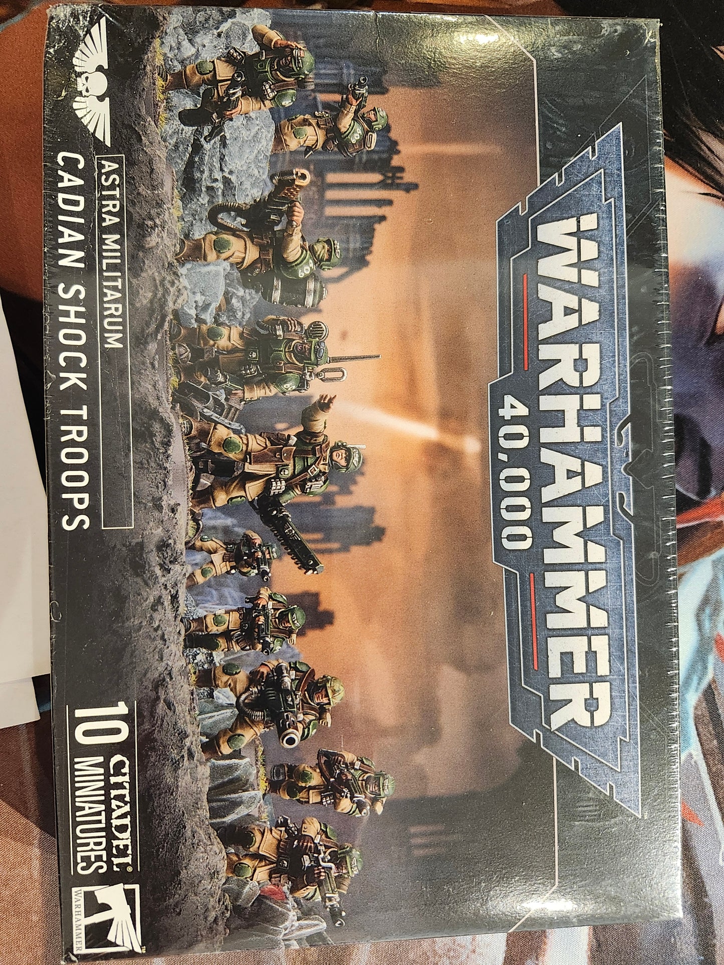 WARHAMMER - ASTRA MILITARIUM Cadian Shock Troops