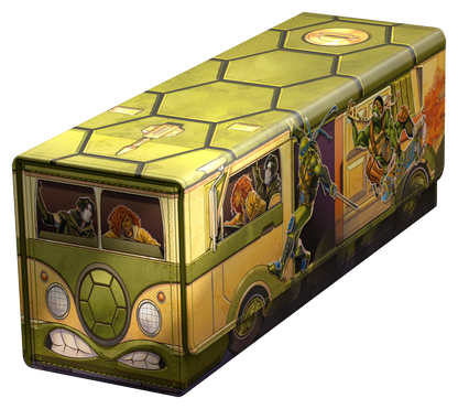UG - DECK CASE ARKHIVE 400+ XENOSKIN MTG TEENAGE MUTANT NINJA TURTLES - TURTLES VAN