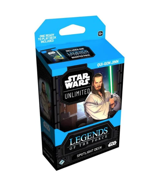 Star Wars: Unlimited - Legends Of The Force - Starter Deck - Qui-Gon Jinn