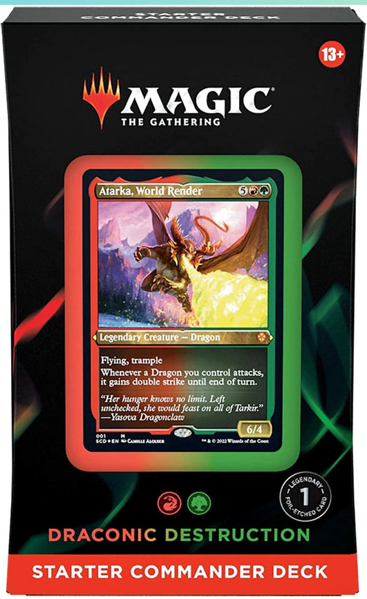MTG - Draconic Destruction - Commander Deck