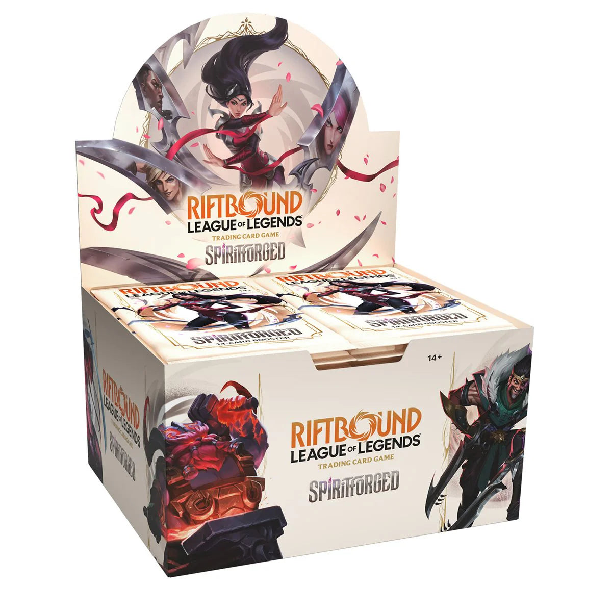 RIFTBOUND LEAGUE OF LEGENDS TCG SPIRITFORGED BOOSTER DISPLAY